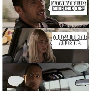 Bundle and I'll make you an offer.